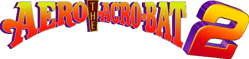 Aero the Acro-Bat 2 logo for Super Nintendo